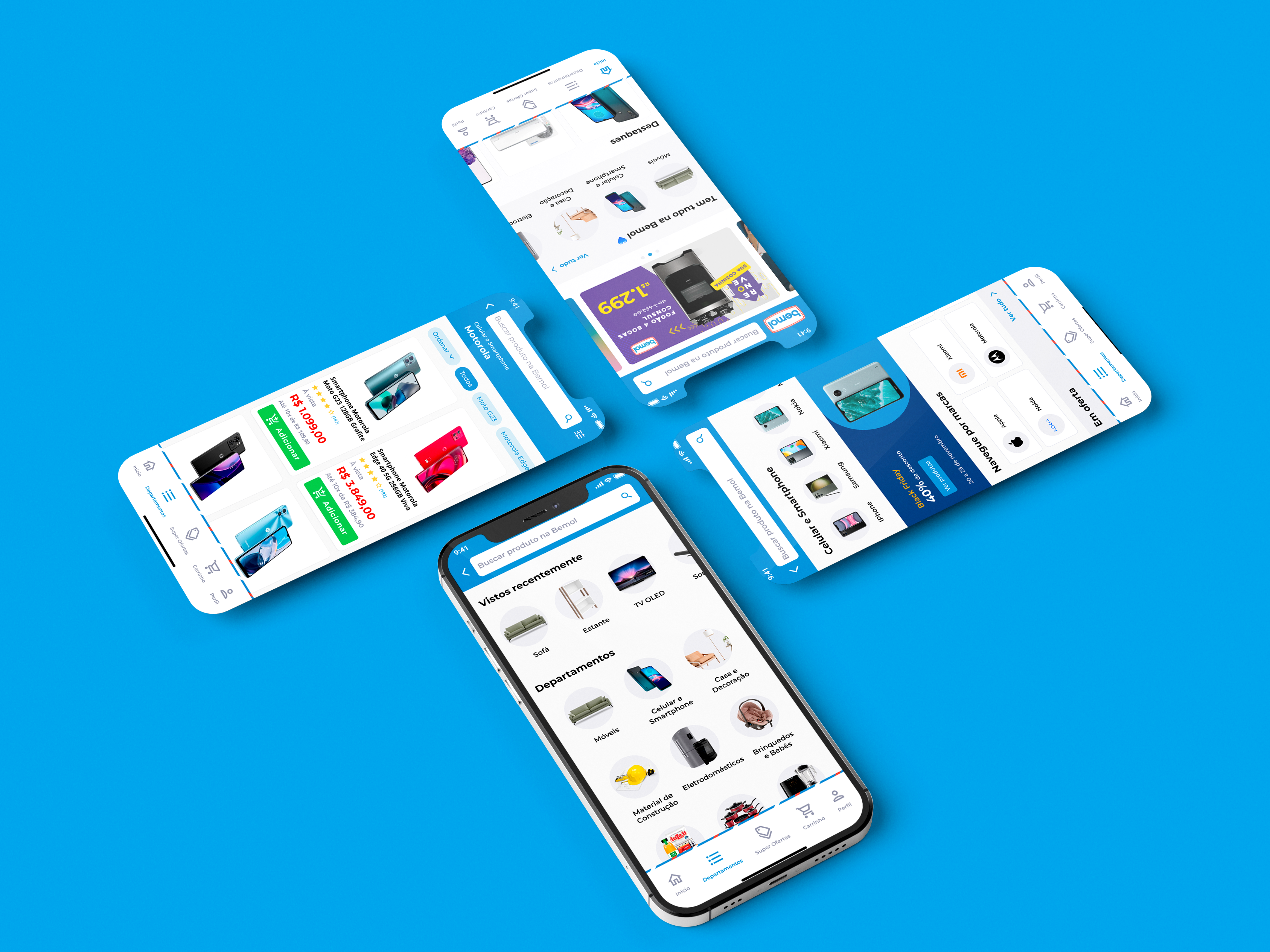 Retail Categories Revamp - Bemol App