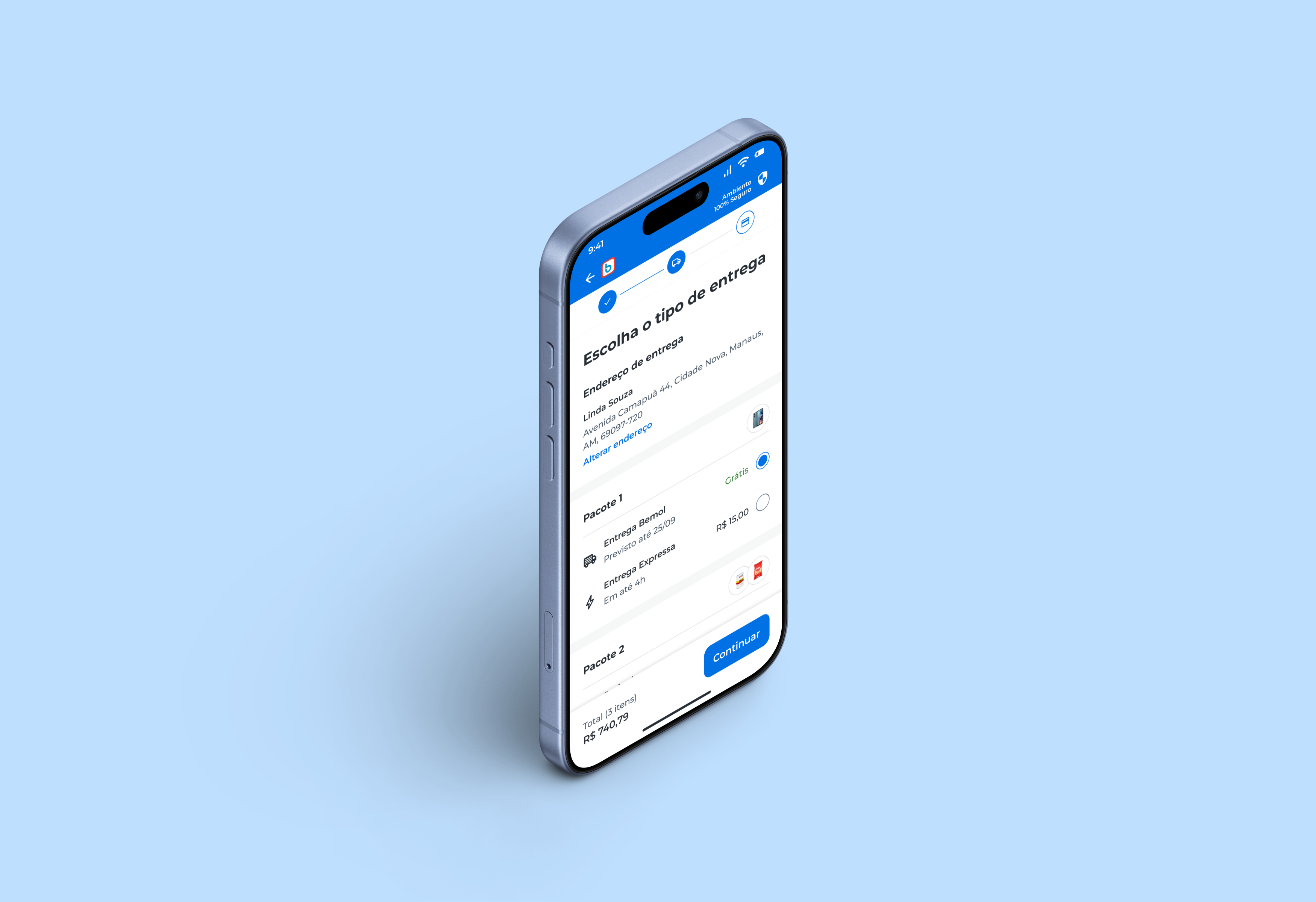 Phase 2 — V2 checkout, package split delivery